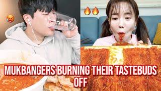 mukbangers BURNING their tastebuds off