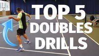 Top 5 Tennis Drills For Doubles Players - Top Tennis Training
