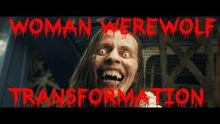 female werewolf Transformation - wife scene - howl HD