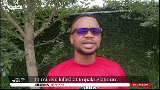 Impala Platinum Mine accident described as a tragedy