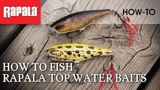 How to Fish Rapala Topwater Baits | Rapala Fishing Tips