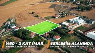 EMLAK DRONE ÇEKİMİ - LÜLEBURGAZ SARICAALİ 'DE %60 İMARLI İFRAZLI MÜSTAKİL ARSALAR - TRAKYA DRONE