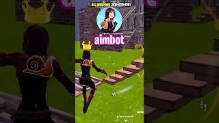 I taught him how to use aimbot...