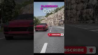 Audi R8 Crash  flashback ️  BeamNG Drive #shorts