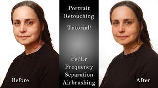 Portrait RetouchingTutorial: Frequency Separation & Airbrushing