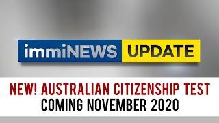 NEW! Australian Citizenship Test Coming November 2020