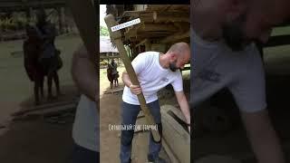 Сигнальный гонг барум, Берег Маклая, Папуа - Новая Гвинея #shorts