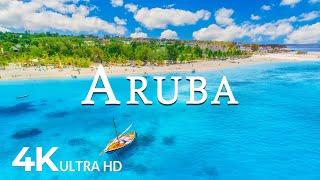 FLYING OVER ARUBA (4K UHD) - Soothing Music Along With Beautiful Nature Video - 4K Video ULTRA HD #3