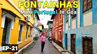 Fontainhas, Latin Quarter In Panjim | Goa's Famous Panjim Church | Panjim City Tour | Vikram Xplorer