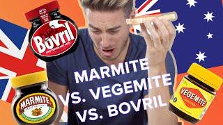 Marmite Vs. Vegemite Vs. Bovril