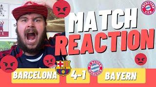 SACK KOMPANY RIGHT NOW!! - Barcelona 4-1 Bayern Munich - Match Reaction (RANT)