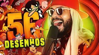 RAP COM 56 DESENHOS ANIMADOS QUE MARCARAM A INFÂNCIA (Parte 1)