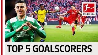 Top 5 Strikers 2019 so far - Best Goals of Lewandowski, Kramaric & Co.