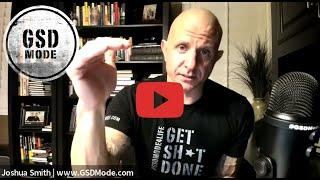 "5 Steps To Become More Disciplined" [Leveling Up - GSD Mode Podcast w/ Joshua Smith]