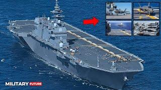 Japan's Izumo-class helicopter carrier - Carrying the F-35