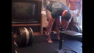 George Leeman 835lbs x 3 Deadlift at 21 Y/O