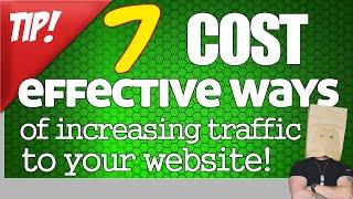 The Faceless Guru-  7 Cost Effective Ways of Increasing Traffic to Your Website