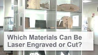 Which materials can be laser engraved or cut | Trotec Laser