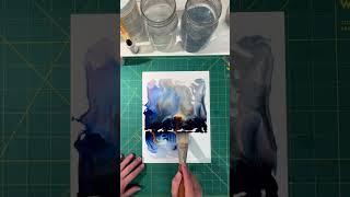 Watercolour painting technique by Kendra Brazzel