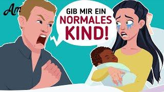 Mein MANN hat mich verlassen, weil ich ein SCHWARZES BABY geboren habe -@AniMattersDeutsch