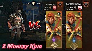 Shadow Fight 4 // IRONCLAD vs 2 MONKEY KING 