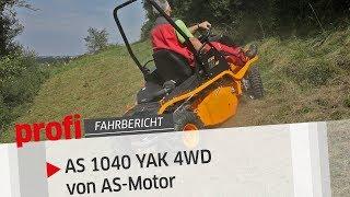 AS-Motor Aufsitz-Schlegelmäher AS 1040 Yak 4WD | profi #Fahrbericht