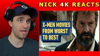 X-Men Movies Ranked By IGN | NICK 4K REACTS