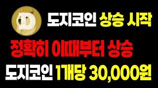 [도지코인 전망] 도지코인 상승 시작 정확히 이때부터 입니다 트럼프 코인 정책으로 도지 1개당 3만원 #트럼프 #도지코인 #일론머스크 #밈코인 #비트코인