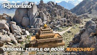 Original TEMPLE of DOOM Rediscovered! The LOST sets of Gunga Din
