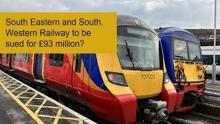 South Eastern and South Western Railway to be sued for £93 million?