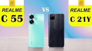 realme c21y vs realme c55