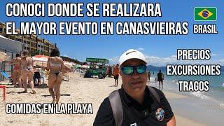 Precios en la playa y visite el mayor evento en Canasvieiras l Florianópolis SC l Brasil