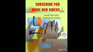 How to make Air pump at home.#diy #shorts #rahuls #technology