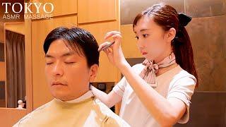 ASMRBarber shop to relieve fatigue | Haircut, massage and shave