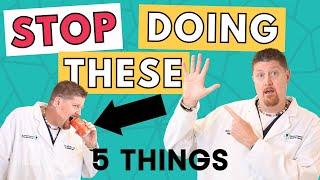 5 Things Your Dentist Wants You to Stop Doing | Dr. Brett Langston