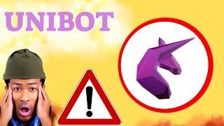 UNIBOT Prediction  31/OCT UNIBOT Coin Price News Today - Crypto Technical Analysis Update Price Now