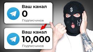 Как Раскрутить Телеграм Канал Без Вложений до 10,000 Подписчиков с нуля?