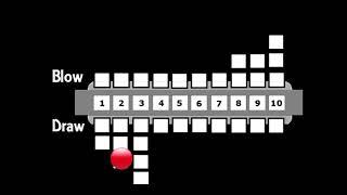 Funk/Blues Harmonica Exercise with Tab! C harmonica - Blues Harmonica