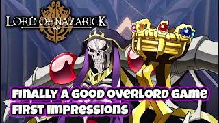 OVERLORD LORD OF NAZARICK First impressions and gameplay is it worth playing