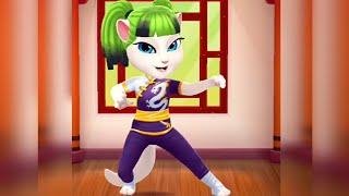 my talking angela 2 _martial arts studio__#martialarts#shortvideo#fun2shh