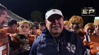 Riverside Coach Gary Recoder after Rangers beat Lake Worth in Area round