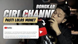 Ciri-Ciri Channel yang 100%  LOLOS MONETISASI | Cara Monet Channel Youtube Baru 2022