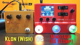 HX Stomp (Minotaur) VS Klon Clone (Wish.com)