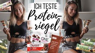 ich teste ÜBER 30 PROTEINRIEGEL (Supermarkt, Vegan, Questbars,..) // annrahel