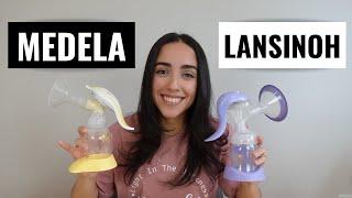 Lansinoh vs Medela Manual Breast Pump