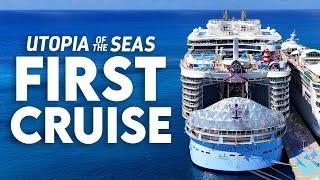 Boarding Utopia of the Seas First Cruise (Newest Cruise Ship)