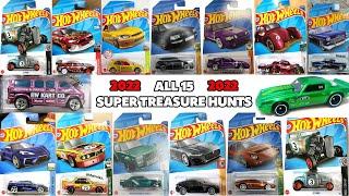 Complete Hot Wheels 2022 Super Treasure Hunt List!