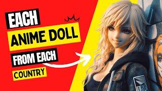 ANIME WAIFUS GET ACTION FIGURE MAKEOVERS! (A.I. Does It ALL!)