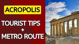 How to get to the ACROPOLIS ENTRANCE + TIPS (by a local)!