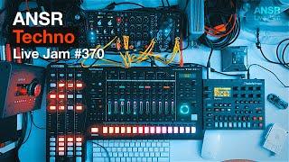 Techno LiveJam-370 with TR-8S + Digitone + Eurorack Modular